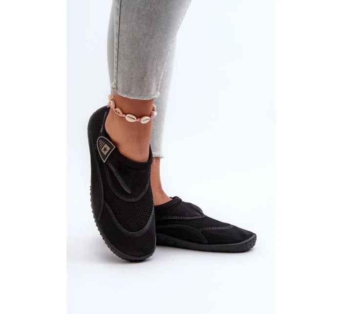 Dámska obuv do vody Black Big Star