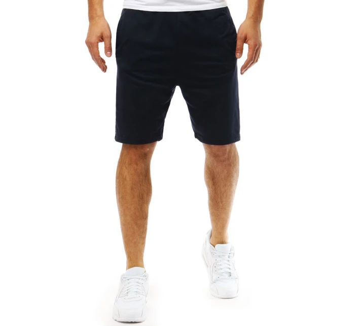 Pánské krátké teplákové šortky tmavě modré Dstreet model 21977343 - FashionStreet