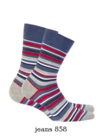 Pánske ponožky Wola Perfect Man vzorované W 94N03 Casual