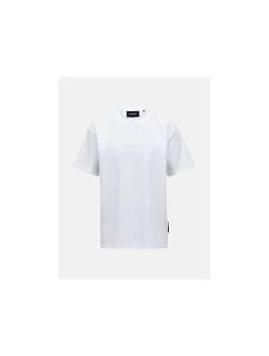Pánské tričko PEAK PERFORMANCE M Heavy Cotton Tee, bílá barva