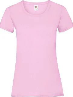 Fruit of the Loom Lady-Fit Valueweight T Dámske tričko 16.1372 svetloružové