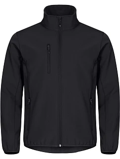 Clique Classic Softshell Jkt M Pánská 3-vrstvá softshellová bunda 67.0910 black