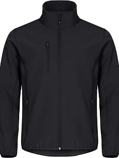 Classic Softshell Jkt M Pánská 3vrstvá softshellová bunda model 22471120 black - Clique