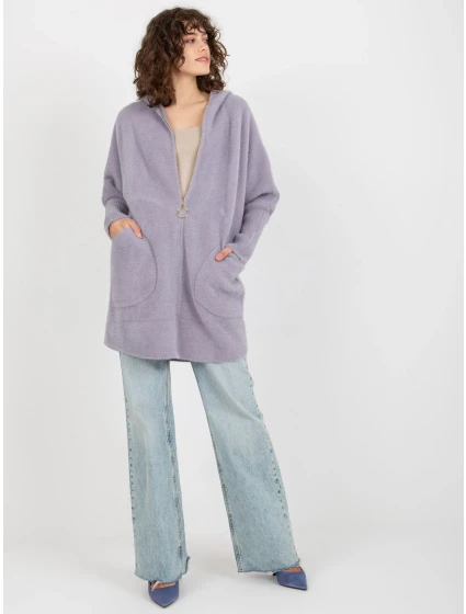 Dámský kabát MBM EN světle fialová model 18055648 - FPrice Dámský kabát MBM EN světle fialová model 18055648 - FPrice