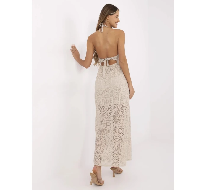 Šaty MI SK 88191.63 béžové Šaty MI SK 88191.63 béžové