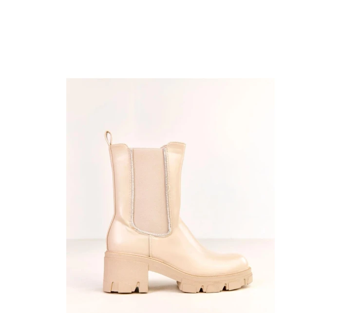 Topánky na podpätku model 219632 Solea Topánky na podpätku model 219632 Solea