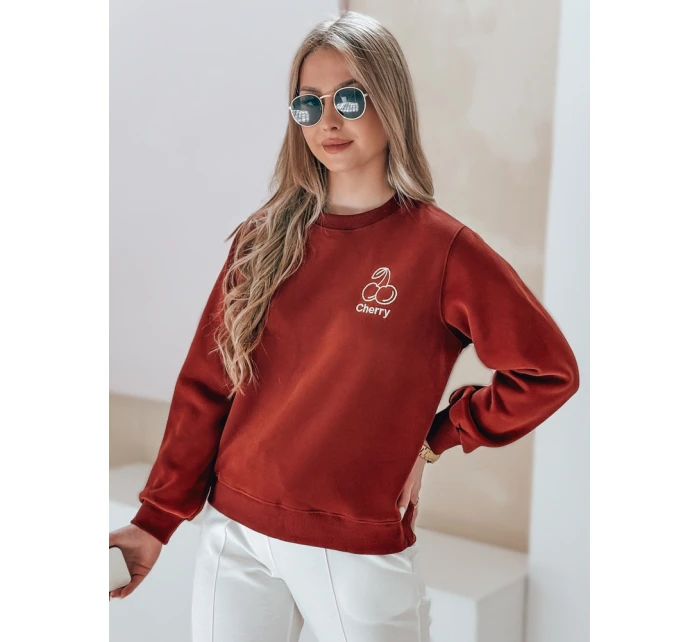 Dámská oversize mikina s výšivkou  model 21988015 - Dstreet
