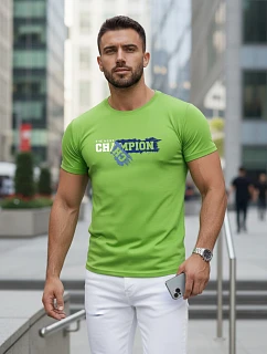 Koszulka męska z nadrukiem  model 22136473 - FashionStreet