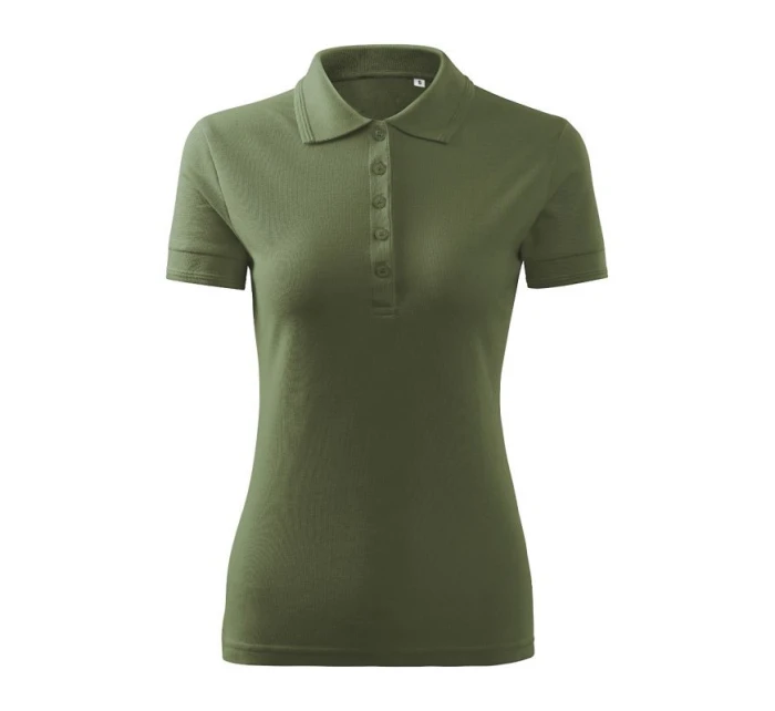 Dámske tričko Pique Polo Free (khaki)