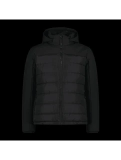 pánská zimní bunda s kapucí sportovní zateplená černá model 21350670 pánské - CMP