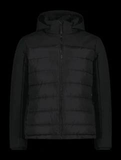 pánská zimní bunda s kapucí sportovní zateplená černá model 21350670 pánské - CMP