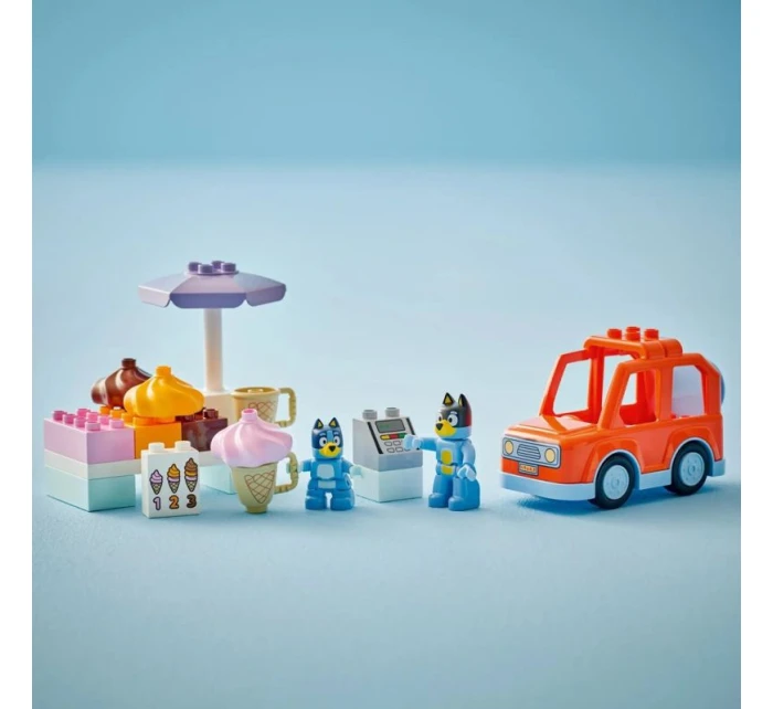 LEGO DUPLO Bluey 10458 Zmrzlinový výlet s Blueom