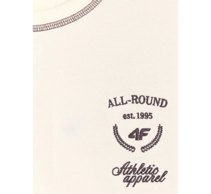 Dámske tričko oversize s 4F 4FRSS25TTSHF2979-11S