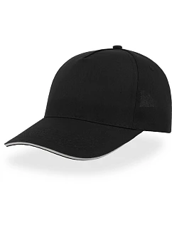 Start Five Sandwich 5 panelová kšiltovka Five  black/white model 22479548 - Atlantis Headwear