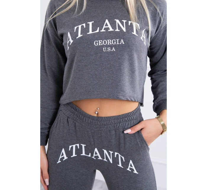 Atlanta tlačená sada grafit