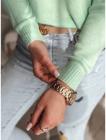 Dámský oversize hladký svetr mint Dstreet model 21986075 - FashionStreet