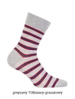 Pánske ponožky Wola Perfect Man vzorované W 94N03 Casual