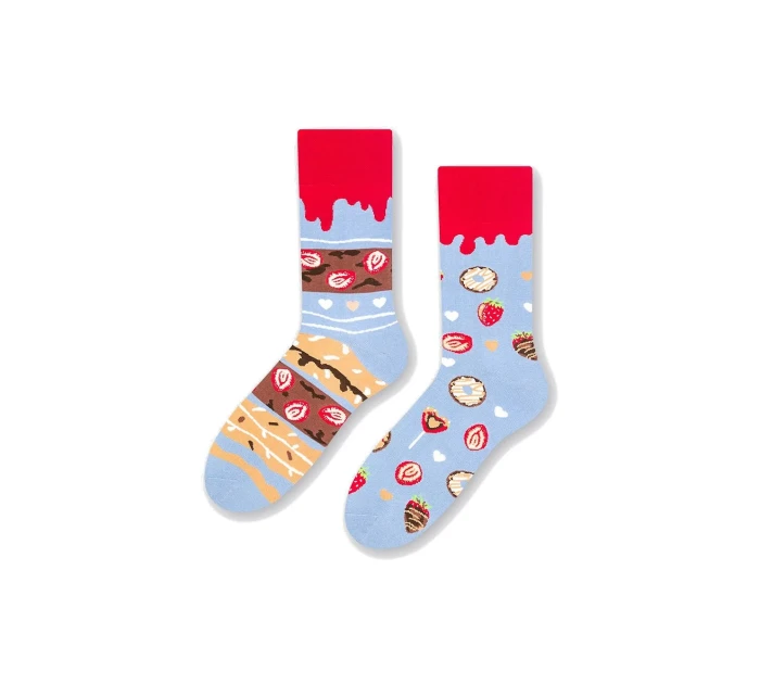 Ponožky Viac 079 Hearts pánske asymetrické 39-46