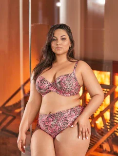 Měkká dámská plavková podprsenka soft Ava SK 217 Pink