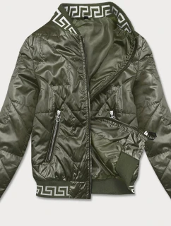 Dámská bunda typu "bomber" v khaki barvě model 18035490 - S'WEST
