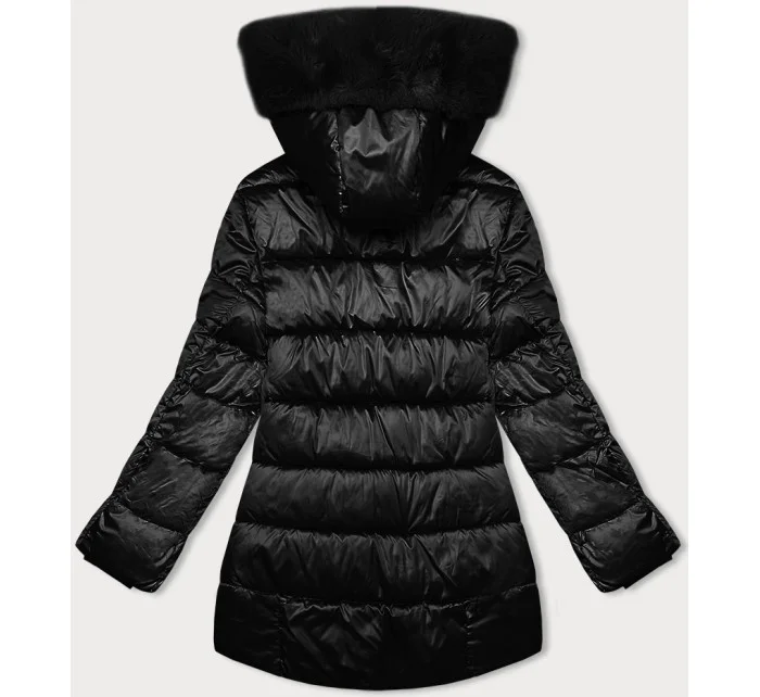 Černá dámská bunda ve tvaru  model 21247495 - S'WEST