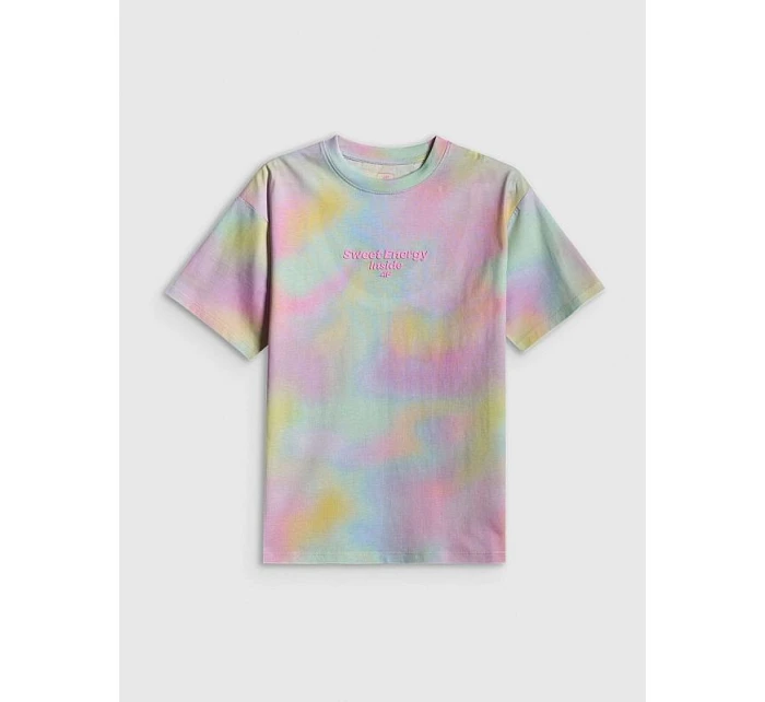 Dievčenské tričko s potlačou 4F 4FJRSS26TTSHF3826-90A