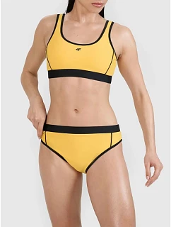 Dámske bikiny so stredne vysokým pásom 4F 4FWSS25UBKBF078-71S