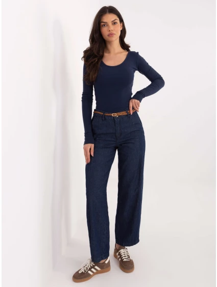 Nohavice D80038BB62630D311 navy blue Nohavice D80038BB62630D311 navy blue