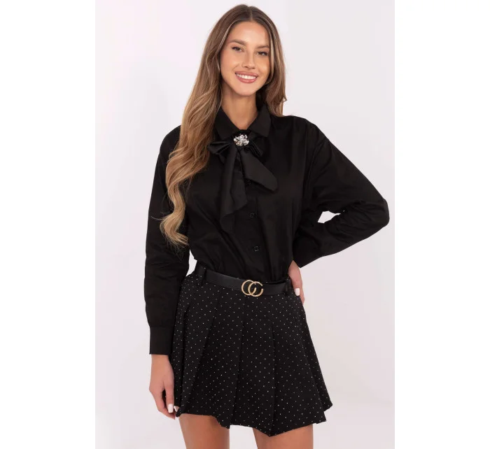 Košeľa s dlhým rukávom model 203944 Taliansko Moda