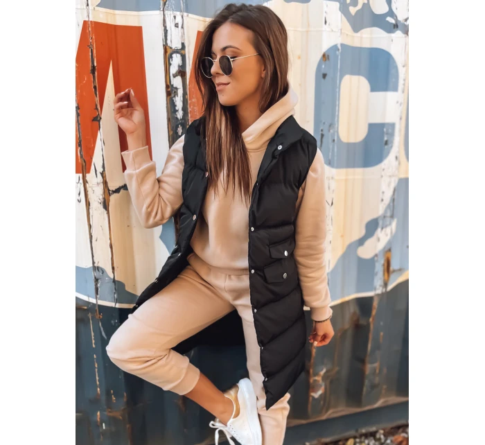 Dámska vesta WILLY čierna FashionStreet TY2391