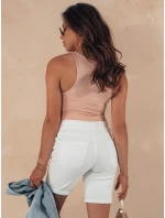 Dámské džínové šortky white Dstreet model 21977946 - FashionStreet