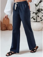 Dámské ležérní kalhoty s širokými nohavicemi DAY navy blue Dstreet model 21987298 - FashionStreet