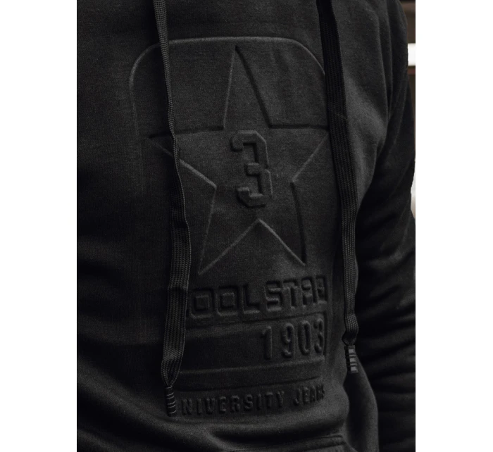 Pánska čierna mikina FashionStreet BX5933