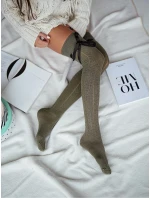 Ponožky Milena 0835-001 Čipkovaná stuha 37-41