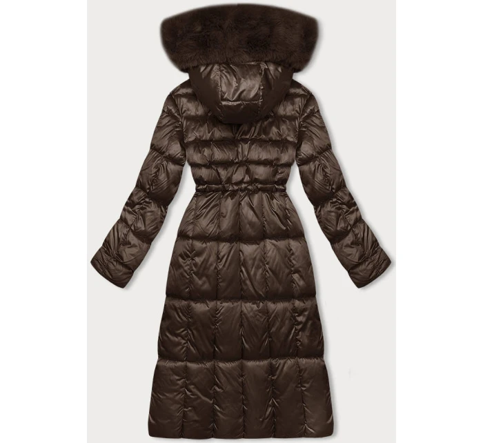 Hnedá dámska zimná bunda S'west (B8207-B8282-14) Hnedá dámska zimná bunda S'west (B8207-B8282-14)