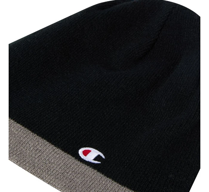 Champion Obojstranná čiapka čierna a sivá 802407 KK001