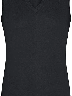 JN 656 Dámská svetrová vesta s výstřihem do V model 22487694 black - Daiber