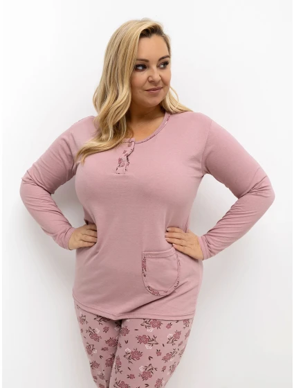 DU PI pyžamo FP 508.57 svetloružové