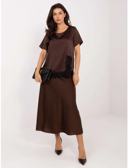 Bluzka MI BZ model 21795607 brązowy - FPrice