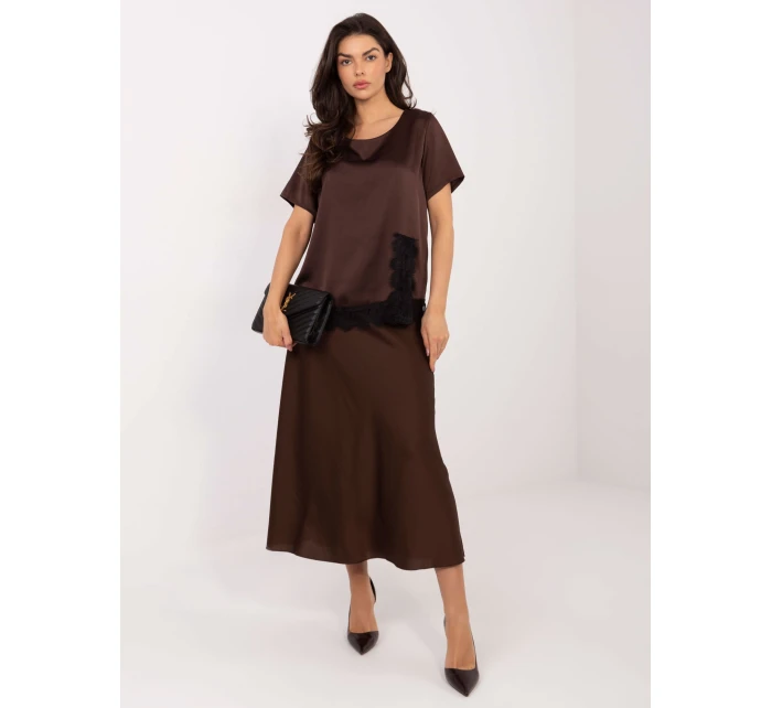 Bluzka MI BZ model 21795607 brązowy - FPrice