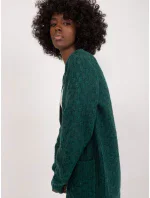 Kardigan TW SW model 19529484 ciemny zielony - FPrice Kardigan TW SW model 19529484 ciemny zielony - FPrice