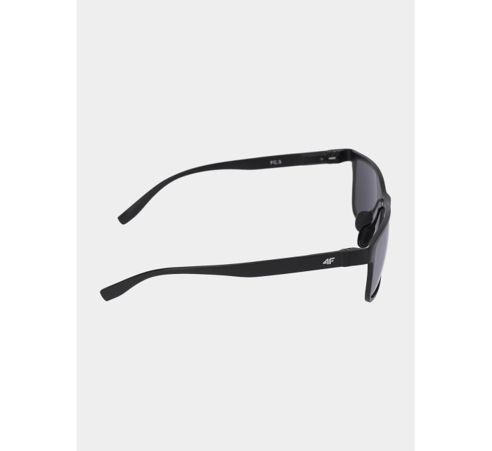Slnečné okuliare so zrkadlovou vrstvou 4FSS23ASUNU019-21S čierne - 4F