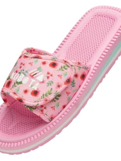 klapka na suchý zip vícebarevná květinová růžová model 21721332 - Kubota