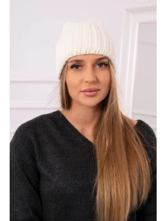Dámska čiapka Rebeka K345 ecru
