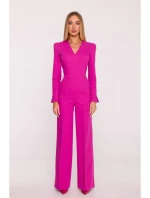 M883 Džínsový overal - ružový