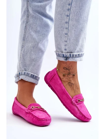 Dámske klasické semišové mokasíny ružové Corinell Dámske klasické semišové mokasíny ružové Corinell