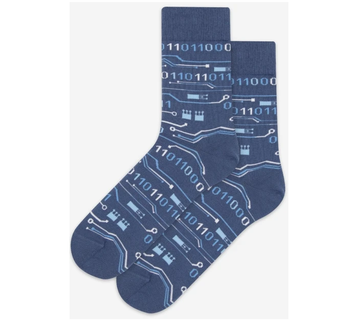 "CASUAL- Vzorované ponožky, pánske"