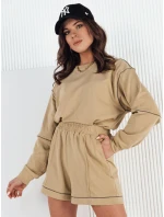 Dámská tepláková souprava beige Dstreet model 21973932 - FashionStreet