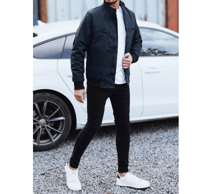 FashionStreet pánska tmavomodrá prechodná bunda TX5034