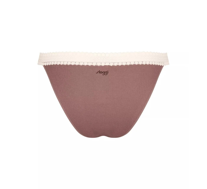 sloggi GO Ribbed R Thong C2P - BROWN - SLOGGI BROWN - SLOGGI sloggi GO Ribbed R Thong C2P - BROWN - SLOGGI BROWN - SLOGGI